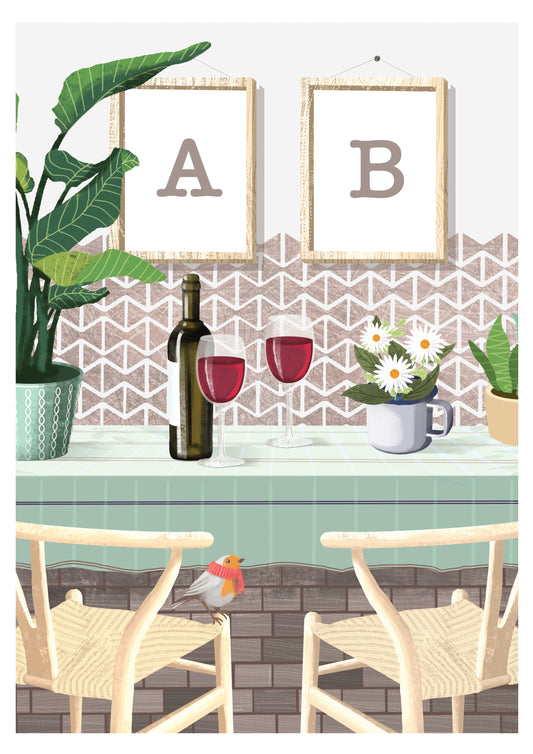 Wine Bar Print