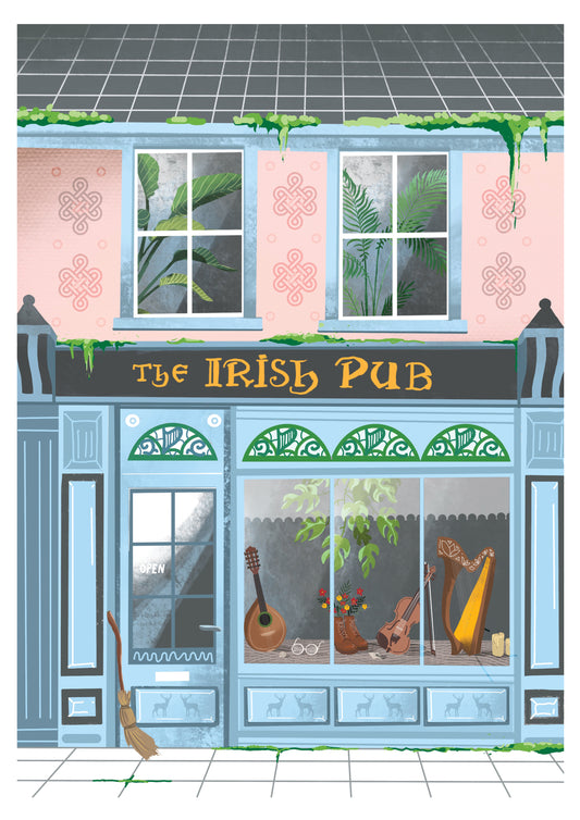 Irish Pub Print