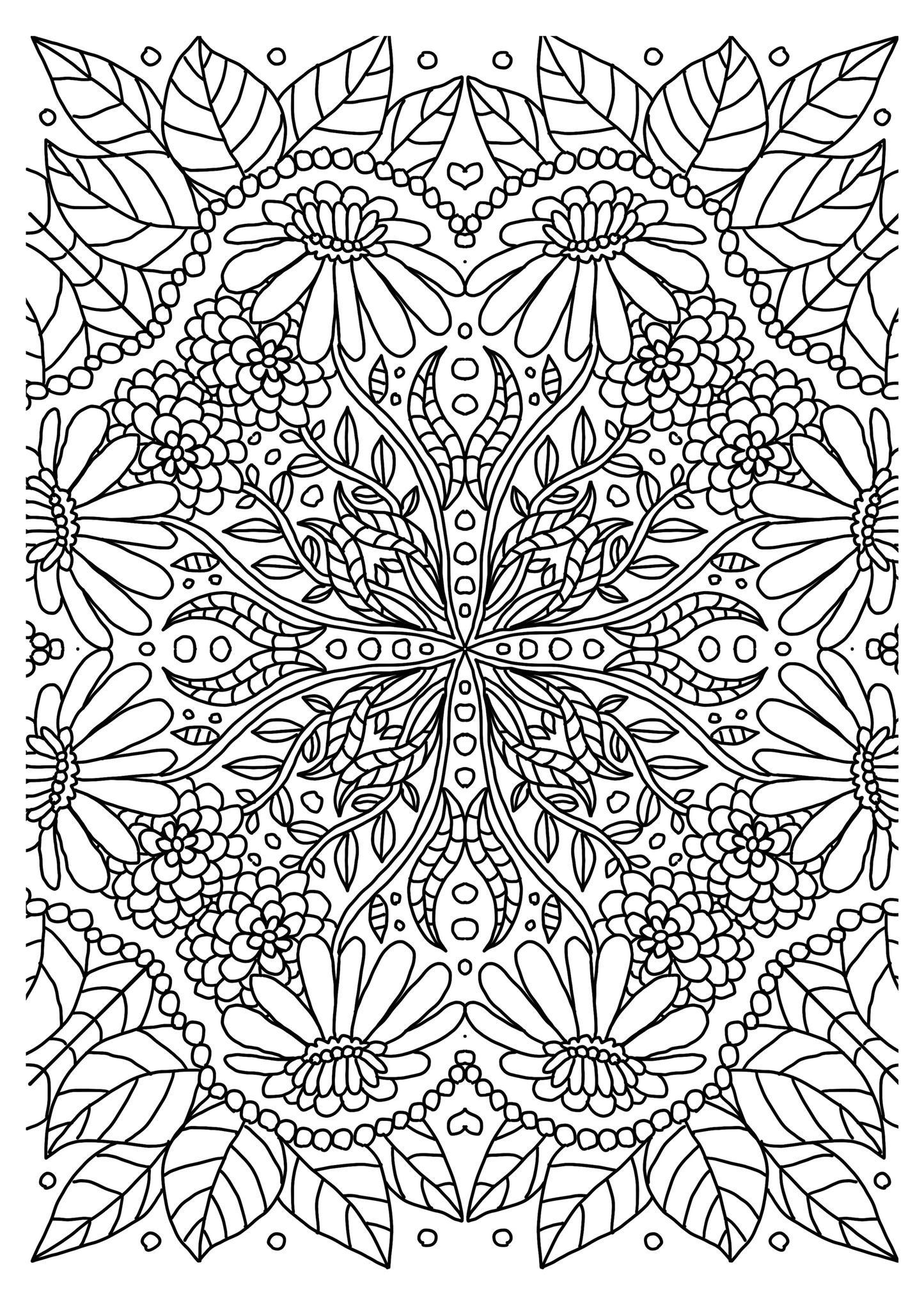 Botanical Bliss Coloring Set