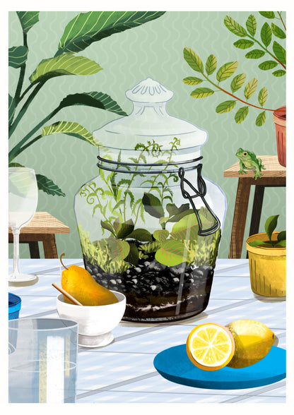 Terrarium Tales Art Print